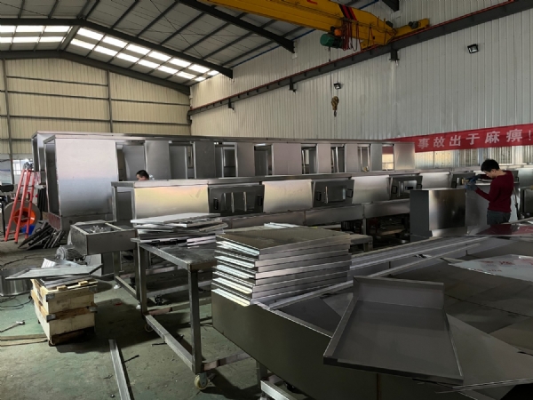 中碩機械旺季生產現場實拍